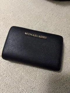MICHAEL KORS ブラック 二つ折り財布