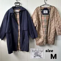 Burberry's バーバリーズ ライナー付トレンチコート 90s Mサイズ