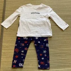 TOMMY HILFIGER 長袖Tシャツ パンツ セット 74cm