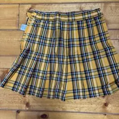 チェック柄プリーツスカート Mサイズ