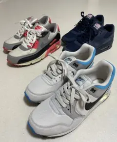 NIKE AIR PEGASUS89/AIR MAX90 3足セット ジャンク品