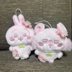 ちいかわ ぬいぱれっと〜さくらいろ〜マスコット うさぎ モモンガ