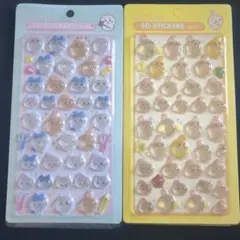 ちいかわ♡３Ｄステッカー　2枚セット