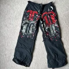 テックナイン TECHNINEスノーボードパンツ 黒/赤 XL テックナイン TECHNINEスノーボードパンツ 黒/赤 XL TECHNINE テック