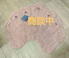 1194:薔薇とシェル型の素敵なフリーマット　新品・未使用