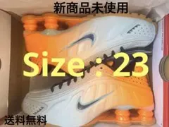 Nike Shox スニーカー オレンジ/青/白