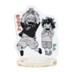 ヒロアカ アクリルminiフィギュア 爆豪 緑谷