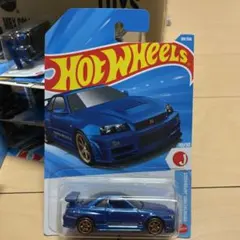 ホットウィール ニッサン スカイライン GT-R BNR34 日本未発売 Kのサムネイル