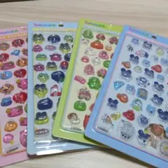 たまごっち 3D ステッカー 4枚セット ボンボンドロップシール