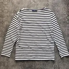 セントジェームス ウエッソン T4 ボーダー　ネイビー×オフホワイト