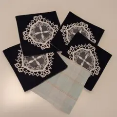 ＊ハンドメイド＊ コースター　５枚set