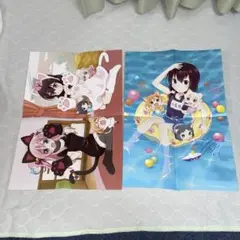 にゃんこデイズ ポスター 2枚セット 月刊コミックキューン付録