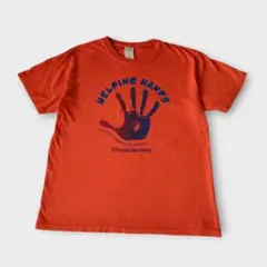 【GILDAN】USA古着プリントTシャツ ギルダン ユースMサイズ オレンジのサムネイル