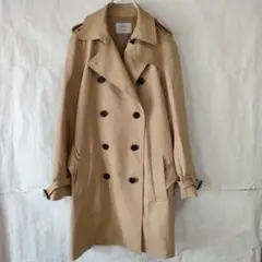 STUDIOUS ステュディオス　トレンチコート　アウター　ベージュ　サイズ0のサムネイル