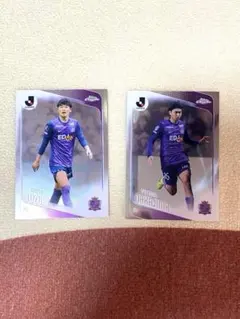 Topps Chrome Jリーグ 中島洋太朗 鈴木章斗 サンフレッチェ広島