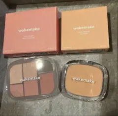 wakemake ソフトシアーマルチパレット & パウダーチーク