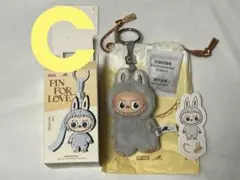 【正規品】ラブブ イニシャル pin for love「C」