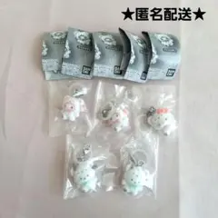 ガチャ　サンリオ　ふわふわスノー　めじるしアクセサリー　 セット　まとめ売り