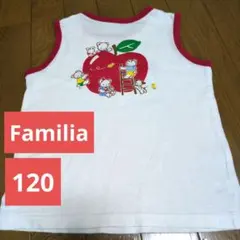 【早い者勝ち】Familia　ファミリア　おはなしTシャツ　タンクトップ　120
