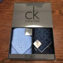 カルバンクライン　ハンカチ２枚セット