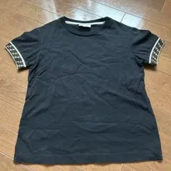FENDI キッズ ブラック Tシャツ　8A