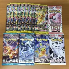 未開封 ポケモンカード 14パック 151 MEGA ポケモン ID:KT71