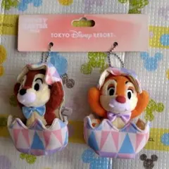 ダッフィー シェリーメイ ぬいぐるみ付き ネックストラップ (難あり