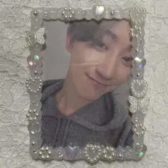 硬質ケース ホイップデコ トレカケース ハンドメイド 推し活 クリア