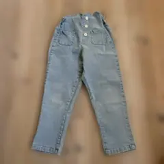 ボタン付きデニムパンツ 120