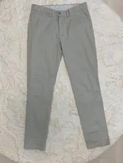 ラルフローレン　スリム　チノパン　ホワイト　ベージュ　グレー