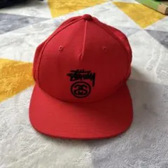 Stussy キャップ レッド　赤のサムネイル