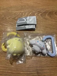 サンリオ カラフル カラビナ マスコットチャーム シナモン ポムポムプリン