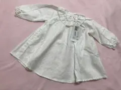 限定値下げ【未使用】プチバトー長袖ワンピース 12m