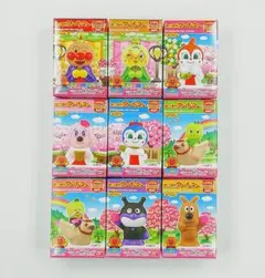 新品 あつまれアンパンマン68 指人形 全9種フルコンプセット ひな祭り
