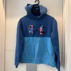 Under Armour カモフラージュロゴ パーカー YLG
