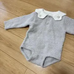 襟付き ロンパース 羽 翼