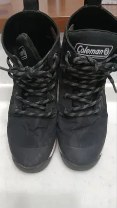 Coleman ブラック ハイカットシューズL(24.0-24.5cm)