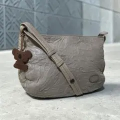 美品✨IBIZA ヴィンテージ クラッシュ加工 レザー ショルダーバッグ 