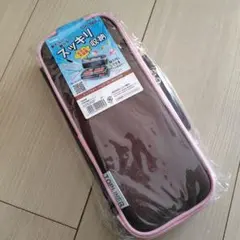 トップライナー　TOPLINER ブラウン&ピンク　新品　筆箱　ペンケース　一つのサムネイル