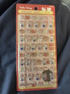 【国内正規品】サンリオ ハローキティ ピンク ボンボンドロップシールmini