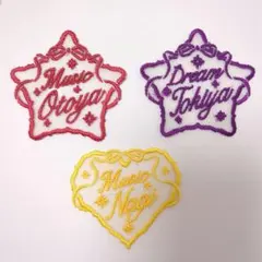 うたプリ ASSHC 刺繍 チュール しおり 特典 音也 トキヤ ナギ 3個