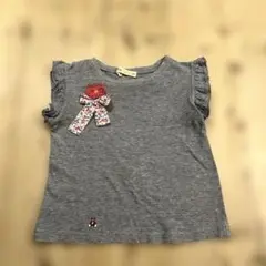 ファミリア　エフダッシュ　グレー Tシャツ 120 ノースリーブ