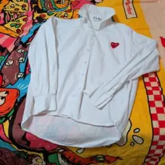 PLAY COMME des GARÇONS ホワイトシャツ Mサイズのサムネイル
