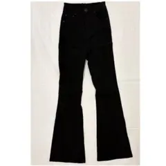 GRL フレアパンツ ストレッチ