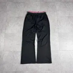 y2k NIKE サイドライン フレアトラックパンツ ストリート スポーツMIX