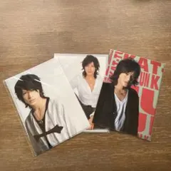 KAT-TUNクリアファイル3枚セット＋おまけ付き
