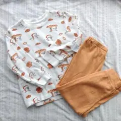 ユニクロ◎パンどろぼう長袖パジャマ◎100センチ