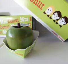 グリーンアップル 置物 青りんご 木製