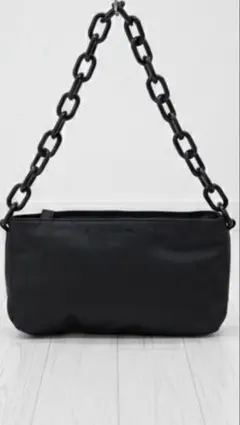 PRADA ナイロン　プラスチックチェーン　ハンドバッグ