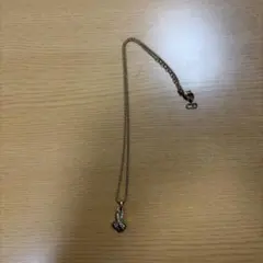 極上美品 Christian Diorビンテージペンダントネックレス ゴールド